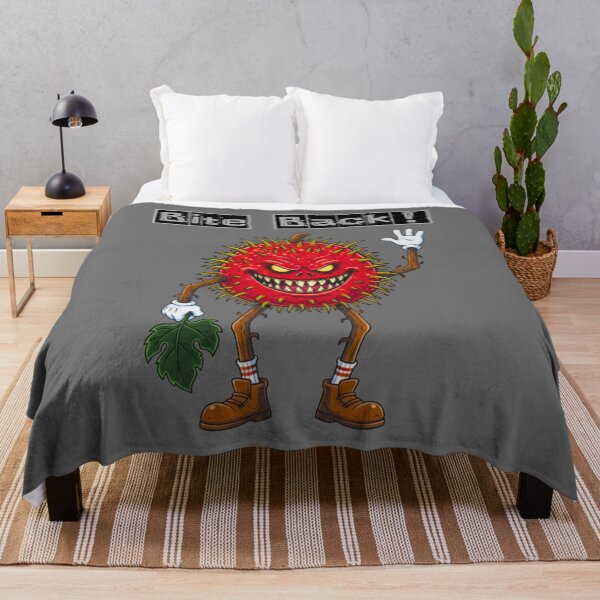 Item preview, ​Evil Rambutan - Vintage Monster Cartoon Style designed and sold by MBBialyPiksel.