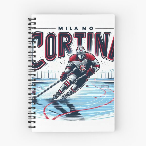 Item preview, Ice Hockey Energy – Milano Cortina 2026 | Winter Sports Illustration designed and sold by doorzz.