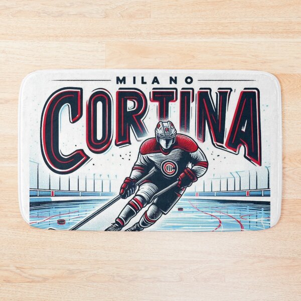Item preview, Ice Hockey Energy – Milano Cortina 2026 | Winter Sports Illustration designed and sold by doorzz.