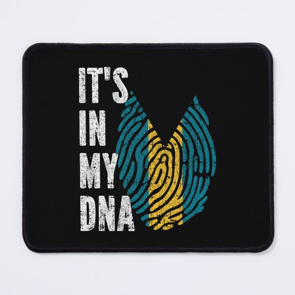 Item preview, IT'S IN MY DNA Bahamas Flag Roots designed and sold by CosmoKitsch.