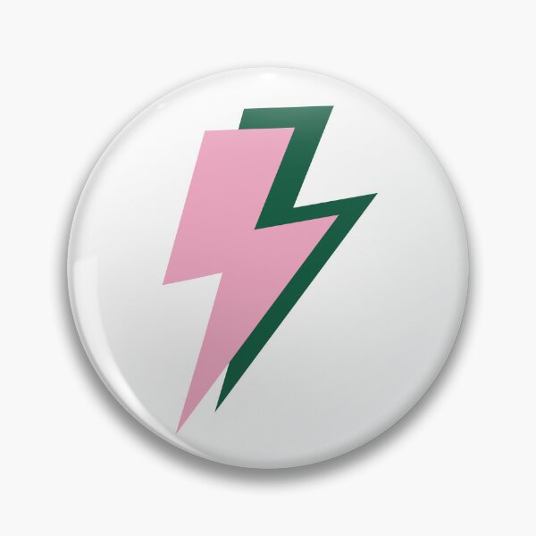 Item preview, Pink and Green Lightning  designed and sold by OneThreeSix.