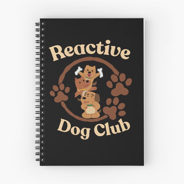 Item preview, Reactive Dog Club – Cute Stacked Dogs with Bone | Dog Lover Design designed and sold by HubCreates.