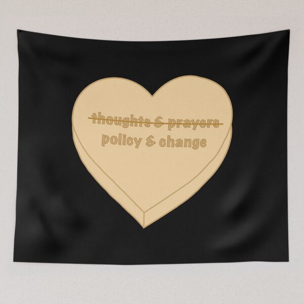 Item preview, Policy And Change Candy Heart designed and sold by rjhhjawthux77.