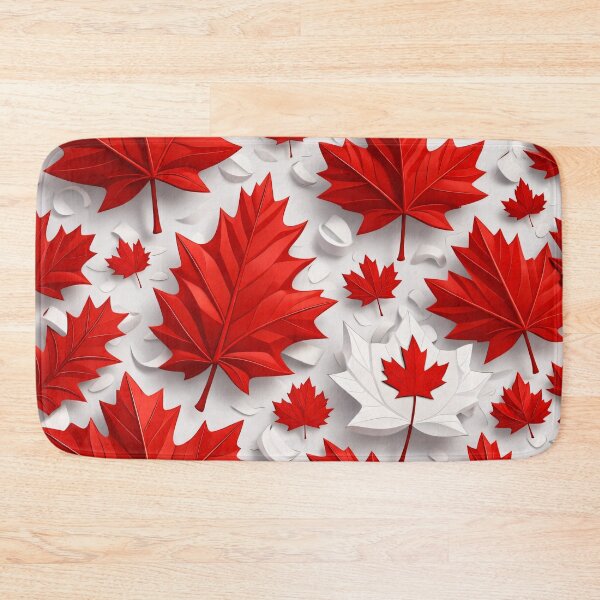 Item preview, Red Maple Paper Leaves designed and sold by Kaleidoscope Print.
