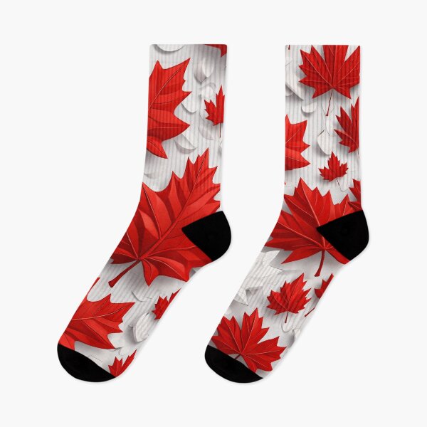 Item preview, Red Maple Paper Leaves designed and sold by Kaleidoscope Print.