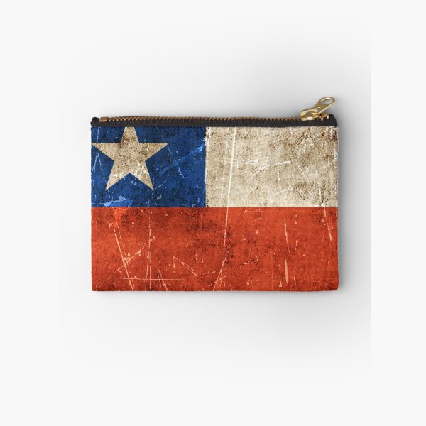Item preview, Vintage Aged and Scratched Chilean Flag designed and sold by JeffBartels.