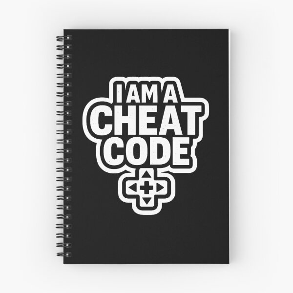 Item preview, I Am A Cheat Code | Gaming Humor Sticker & T-Shirt Design designed and sold by RollFuzzy.