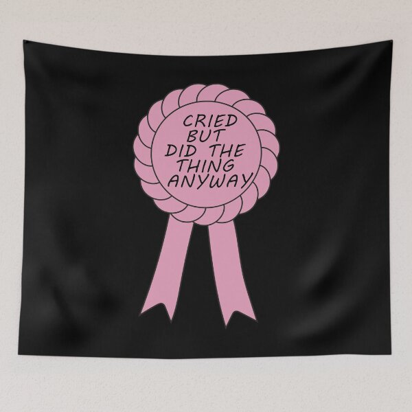 Item preview, Did The Thing Anyway Pink designed and sold by GabbyKash.