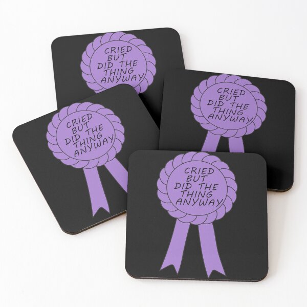 Item preview, Did The Thing Anyway Purple designed and sold by GabbyKash.