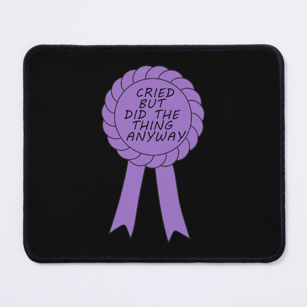 Item preview, Did The Thing Anyway Purple designed and sold by GabbyKash.