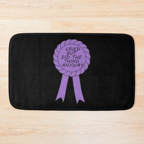 Item preview, Did The Thing Anyway Purple designed and sold by GabbyKash.