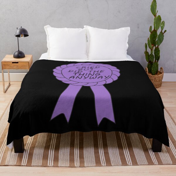 Item preview, Did The Thing Anyway Purple designed and sold by GabbyKash.