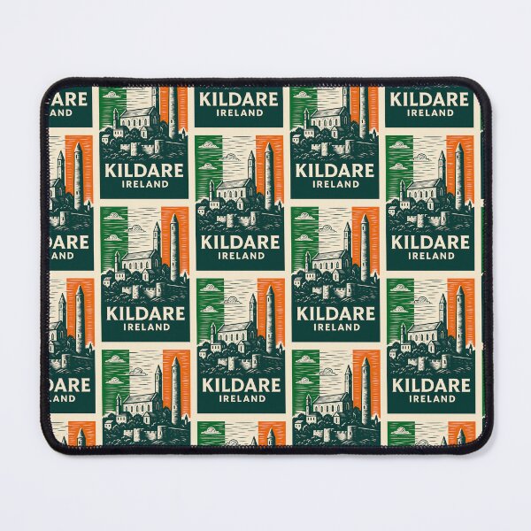 Item preview, Kildare Ireland Linocut Style  designed and sold by Thistle-TShop.