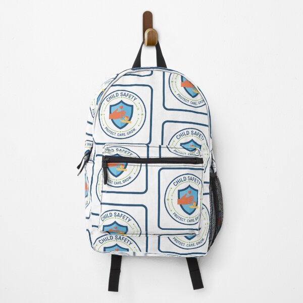 Item preview, Child Safety Awareness Emblem - Protect Care Grow Shield Design designed and sold by Fatomfatom.