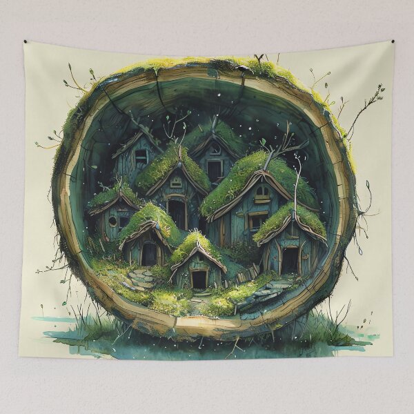Item preview, The Log-Dweller’s Hamlet designed and sold by ONYX Pixee.