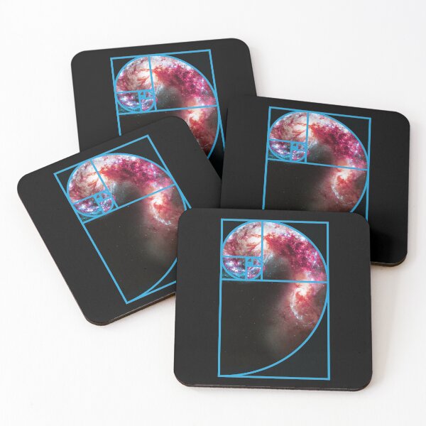 Item preview, Fibonacci Spiral Galaxy designed and sold by GalacticMantra.