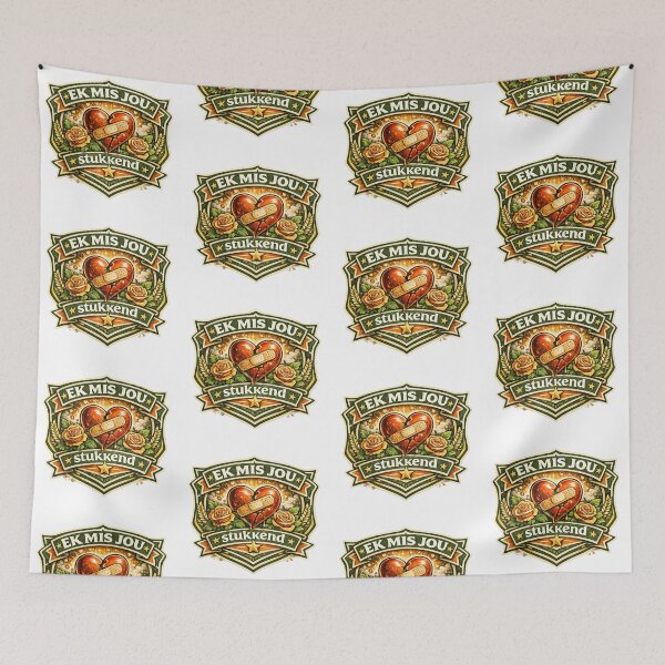 Item preview, Ek mis jou stukkend designed and sold by Throwing-Corn.