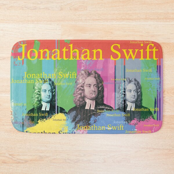 Item preview, Jonathan Swift portrait collage in Pop Art style designed and sold by Mauswohn.