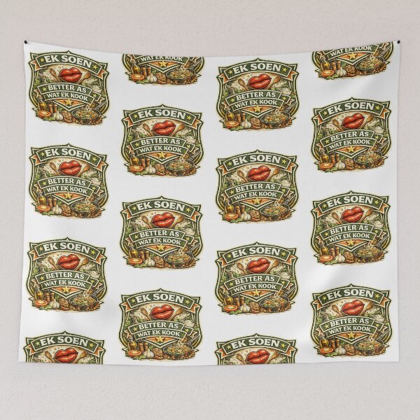 Item preview, Ek soen better as wat ek kook designed and sold by Throwing-Corn.