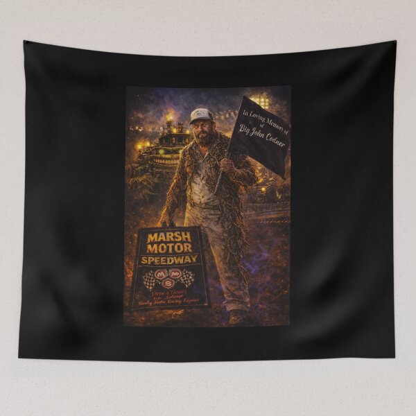 Item preview, In Loving Memory of Big John Codner – Marsh Motor Speedway Tribute designed and sold by MACodDesigns.