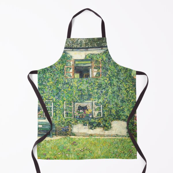 Item preview, Forester S House in Weissenbach Garden by Gustav Klimt: Art Nouveau Garden Poster designed and sold by artofuniverse.