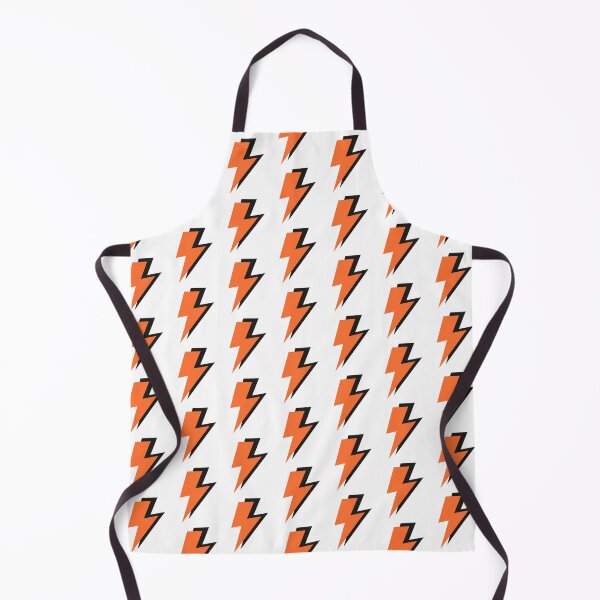 Item preview, Orange and Black, Lightning Bolts designed and sold by OneThreeSix.