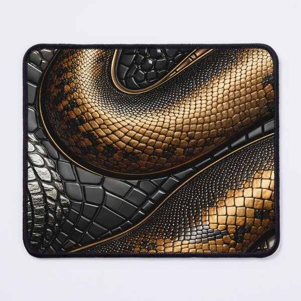 Item preview, Gilded Serpent Scales designed and sold by Kaleidoscope Print.