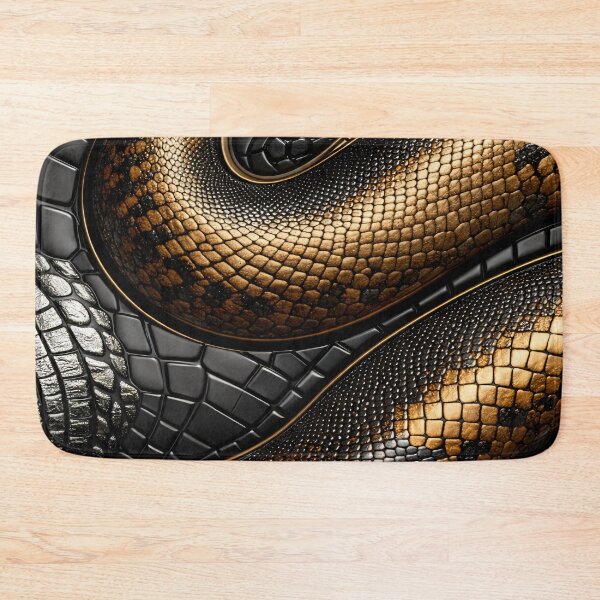 Item preview, Gilded Serpent Scales designed and sold by Kaleidoscope Print.
