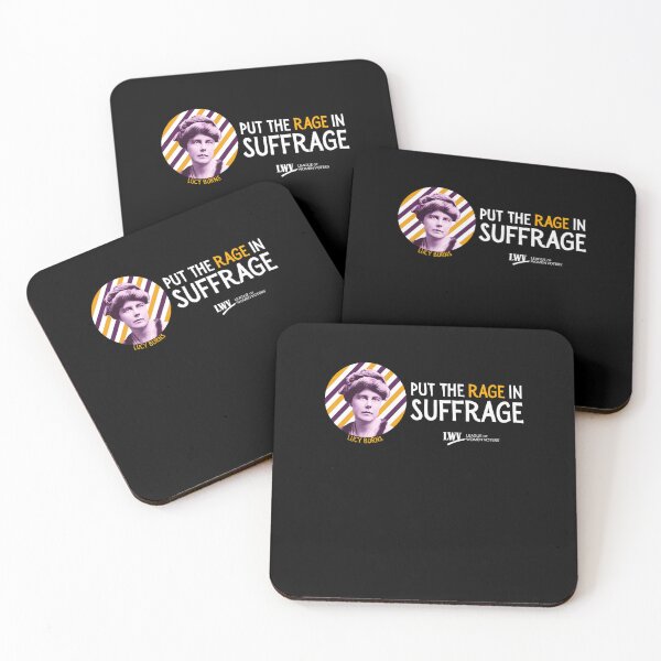 Item preview, Put The Rage In Suffrage Lucy Burns designed and sold by CreateEsh.
