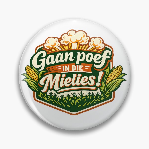 Item preview, Gaan poef in die Mielies! designed and sold by Throwing-Corn.