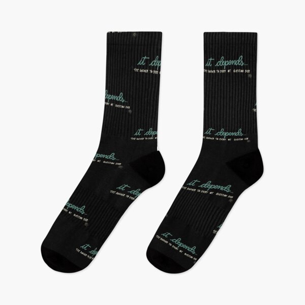 Item preview, It Depends Office Humor designed and sold by rjhhjawthux77.