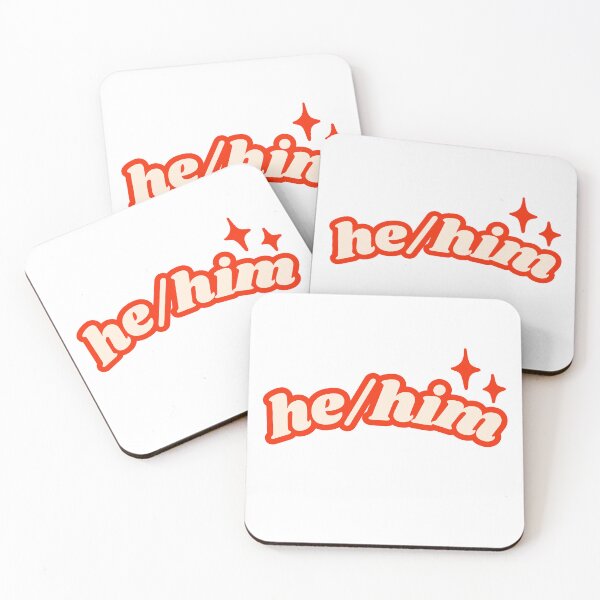 Item preview, He/him Pronouns designed and sold by TinyInkyCo.