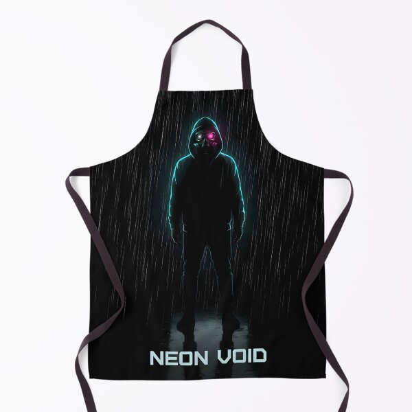 Item preview, Neon Void Cyberpunk Rain Glitch designed and sold by MarCinu Art.