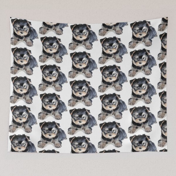 Item preview, Yorkshire terrier puppy designed and sold by SerenArtinOz.
