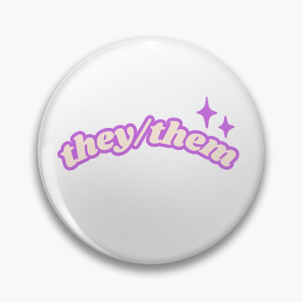 Item preview, They/them Pronouns designed and sold by TinyInkyCo.