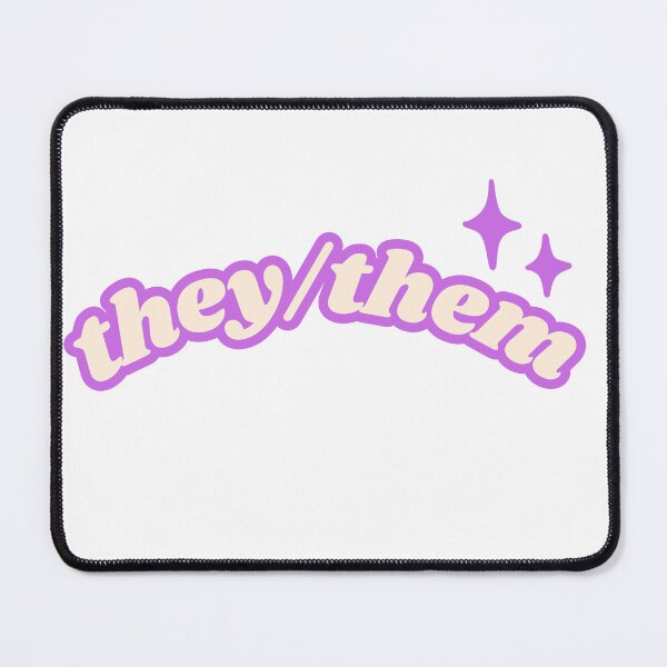 Item preview, They/them Pronouns designed and sold by TinyInkyCo.