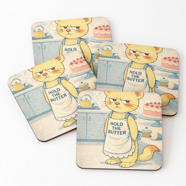 Item preview, Margarine Mink Holds the Butter designed and sold by Second Thought Studio.