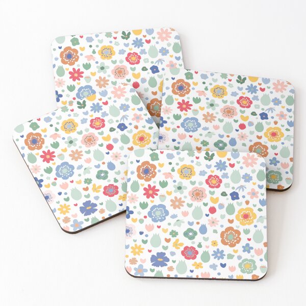 Item preview, Playful Romantic Wildflower Pattern - Cottagecore Floral designed and sold by colorofmagic.