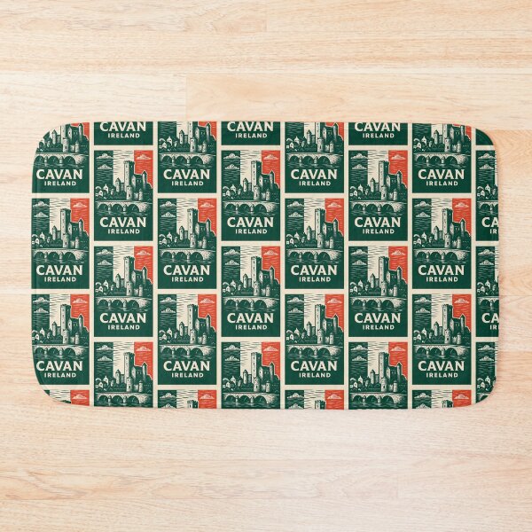 Item preview, Cavan Ireland Linocut Style  designed and sold by Thistle-TShop.