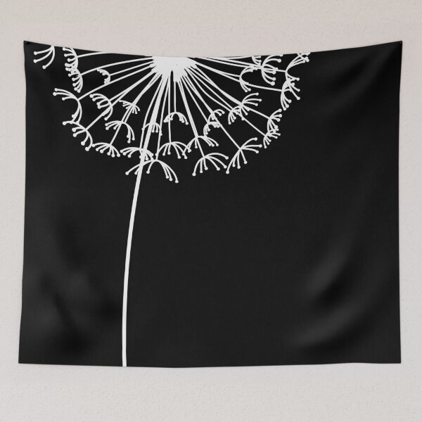 Item preview, Minimal Botanical Dandelion – Line Art Illustration designed and sold by alijun.