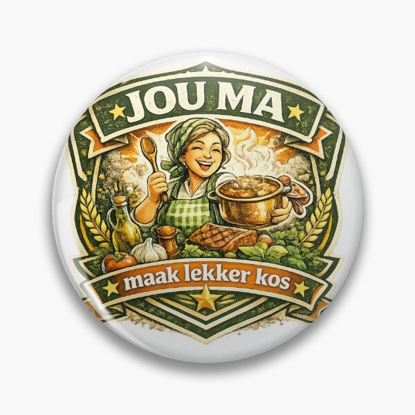 Item preview, Jou Ma maak lekker kos designed and sold by Throwing-Corn.