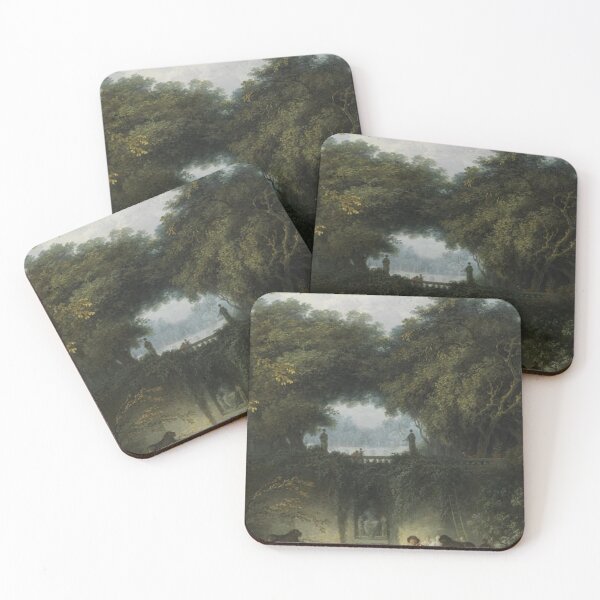 Item preview, The Little Park (fragment) -  Jean-Honoré Fragonard designed and sold by BestPaintings.