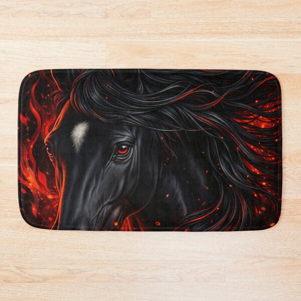 Item preview, Ember Mane Stallion designed and sold by Kaleidoscope Print.