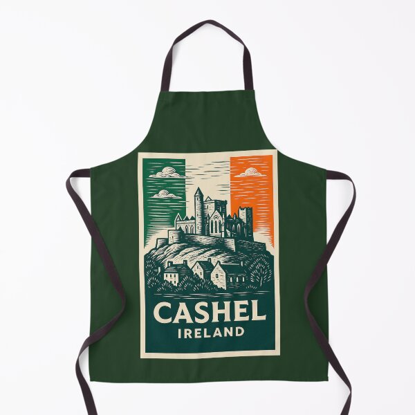Item preview, Cashel Ireland Linocut Style designed and sold by Thistle-TShop.