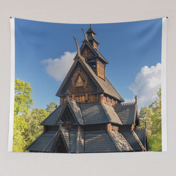Item preview, Oslo Stave Church designed and sold by DiFigianoPhoto.