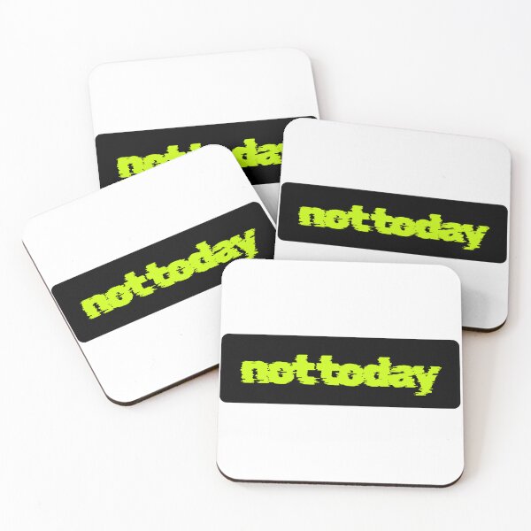 Item preview, Not Today Glitch designed and sold by TinyInkyCo.