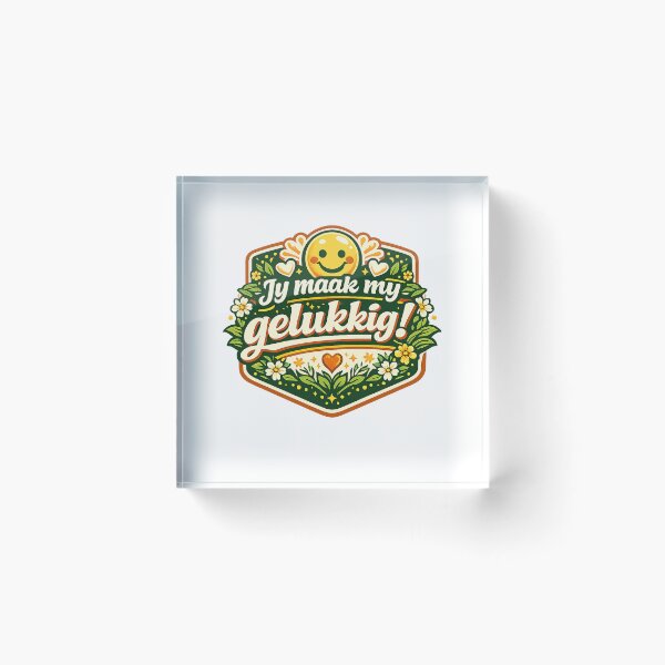 Item preview, Jy maak my gelukkig! designed and sold by Throwing-Corn.