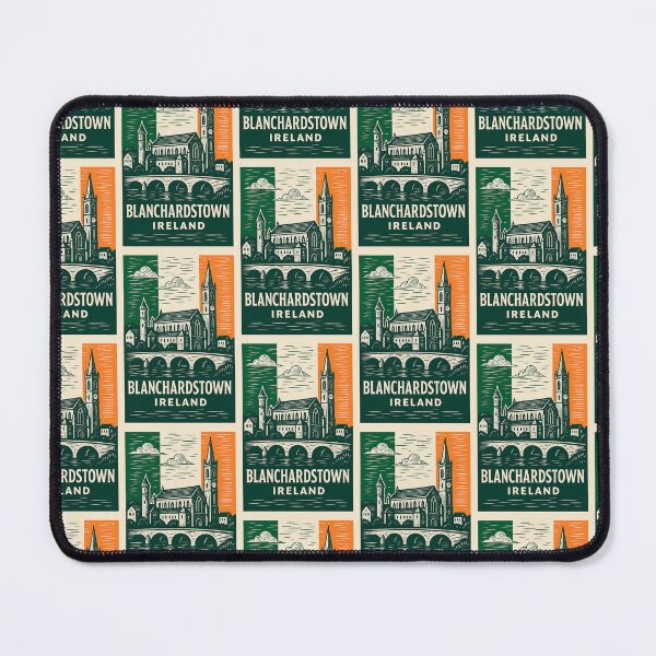 Item preview, Blanchardstown Ireland Linocut Style designed and sold by Thistle-TShop.