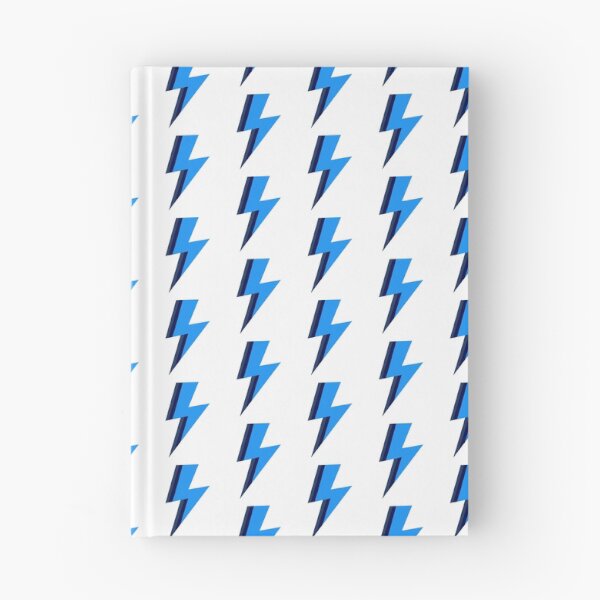 Item preview, Blue Stripe Lightning Bolt  designed and sold by OneThreeSix.