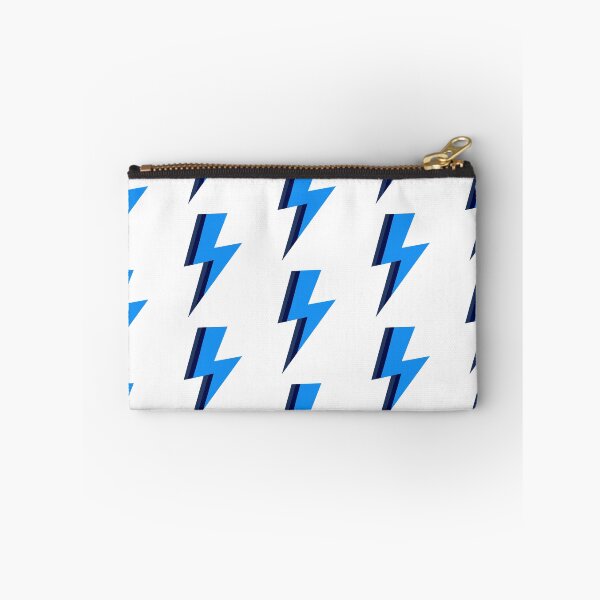 Item preview, Blue Stripe Lightning Bolt  designed and sold by OneThreeSix.